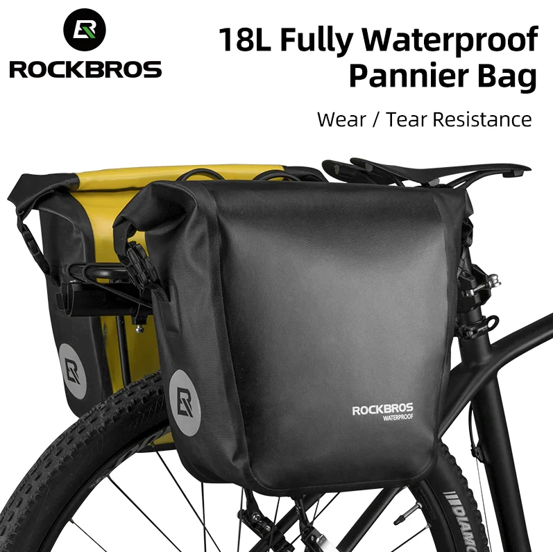 Std Bicycle Saddlebags Front Roller Panniers Bag