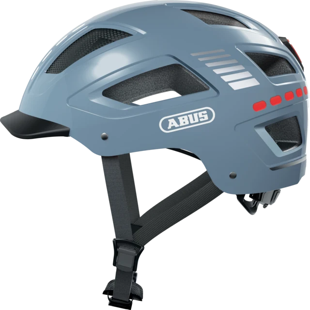 eBike Helmet - Abus Hyban 2.0 LED - Black