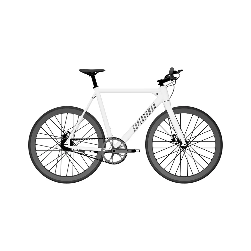 eBike Superhuman Babymaker II Pro - Gloss White - In a Box