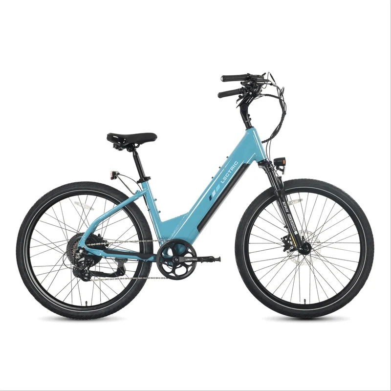 eBike Lectric XPress2 - Step Thru - Raindrop Blue - In a Box - In Store Only