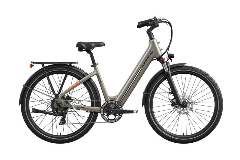 eBike Mokwheel Asphalt - Step Thru - Mocha - In a Box