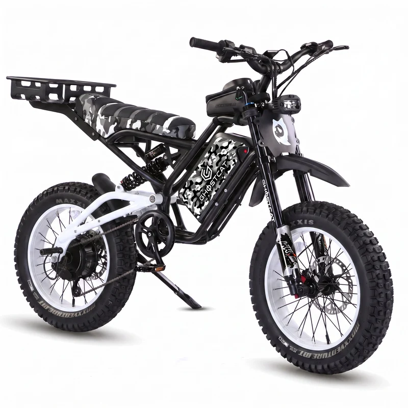 eMOTO Ghostcat F4X Hunter's Edition (Full Bundle) - White - In a Box
