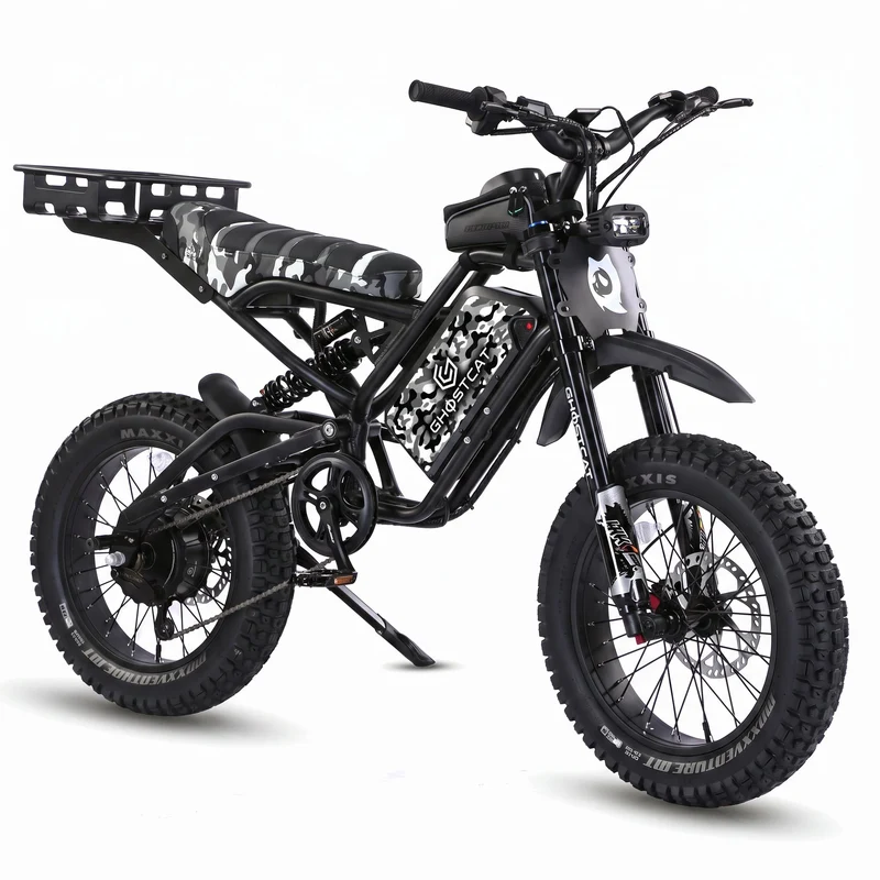 eMOTO Ghostcat F4X Hunter's Edition (Full Bundle) - Blackout - In a Box