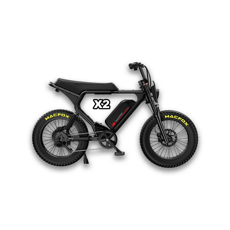 eBike Macfox X2 Pro - Black - In a Box