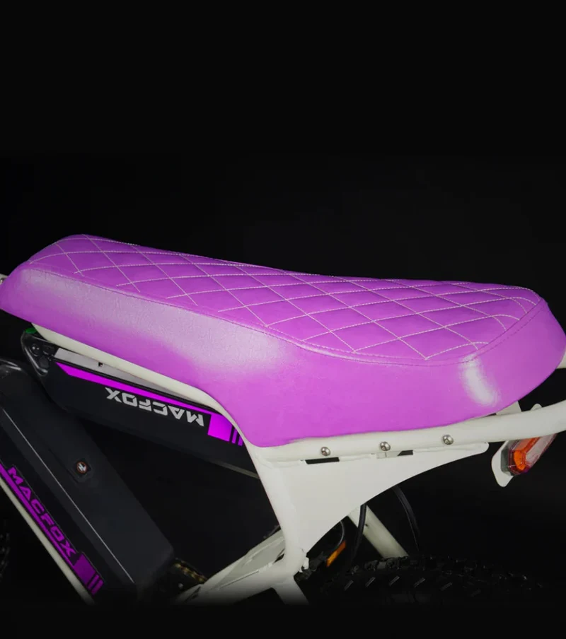 Seat - Macfox X1S Purple Quilt Seat