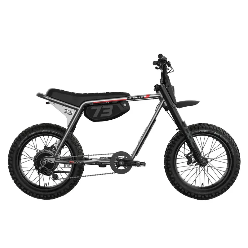 eBike Super73 Z Adventure Series Core - Metallic Aluminum - In a Box