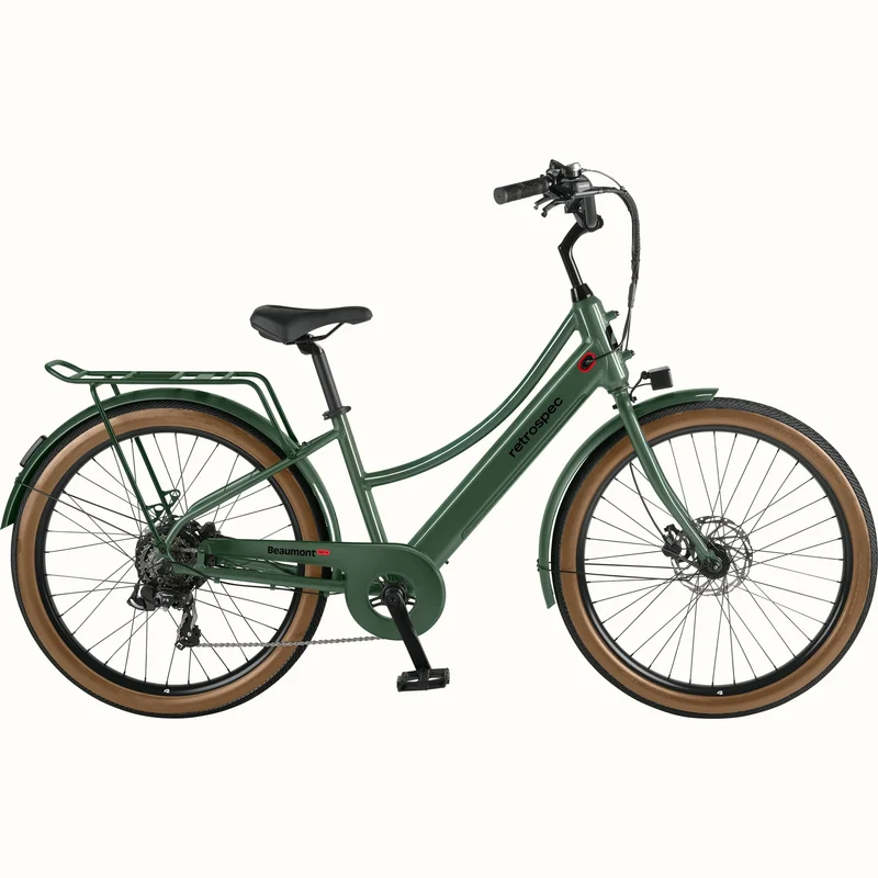 eBike Retrospec Beaumont Rev 3 Plus - Fern - In a Box