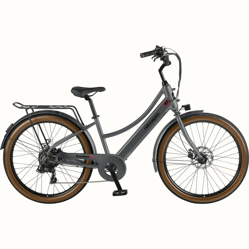 eBike Retrospec Beaumont Rev 3 Plus - Matte Graphite - In a Box