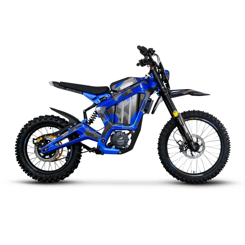 eMOTO Superhuman Champ Pro R - Blue - Ready to Ride