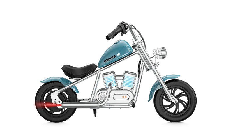 eMOTO Hyper Gogo Cruiser 12 Plus (With App) With Training Wheels - Blue - In a Box