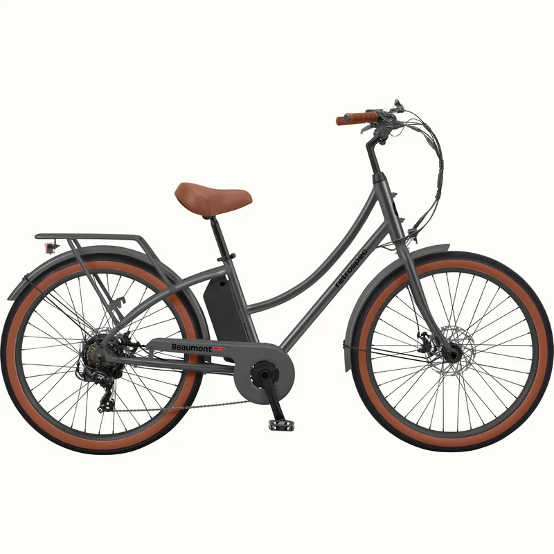 eBike Retrospec Beaumont Rev 3 - Matte Graphite - In a Box