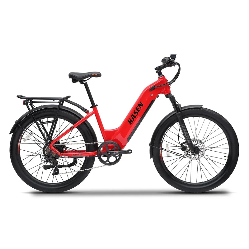 eBike Kasen City 2.0 - Red - In a Box