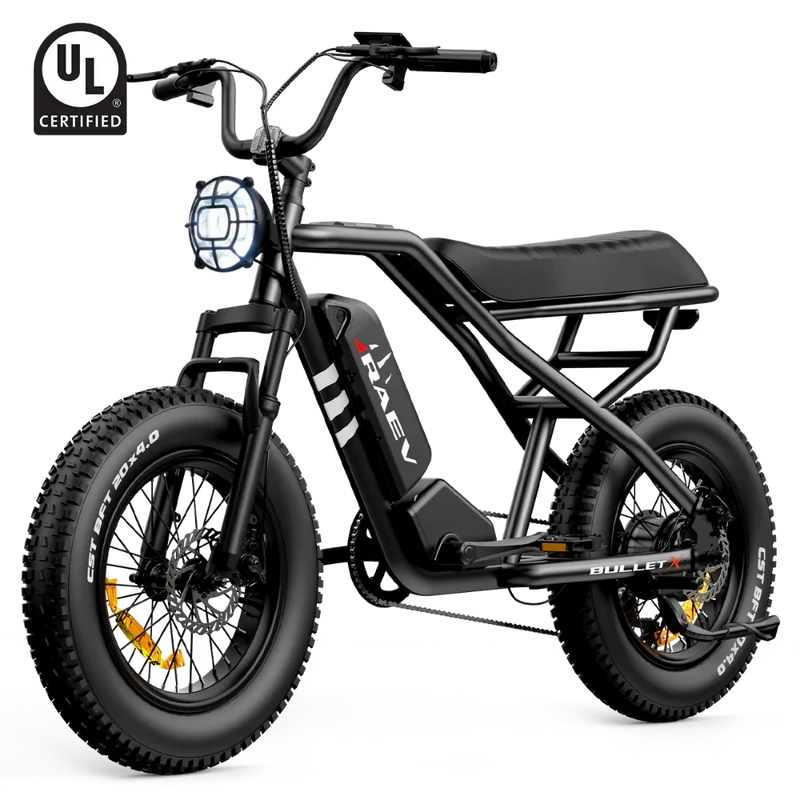 eBike Raev Bullet X - Metallic Black - In a Box