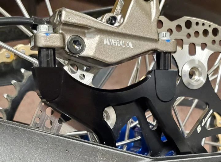 Surron/Talaria 220mm Caliper Adapter Spacer Kit by Warp 9 - PREORDER