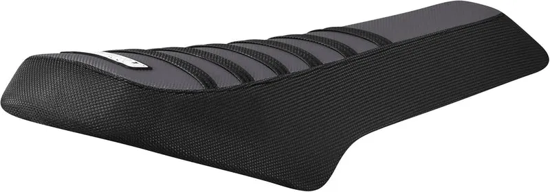 eBike Custom Seat - Macfox Custom Seat - Grey w/Black Ribs