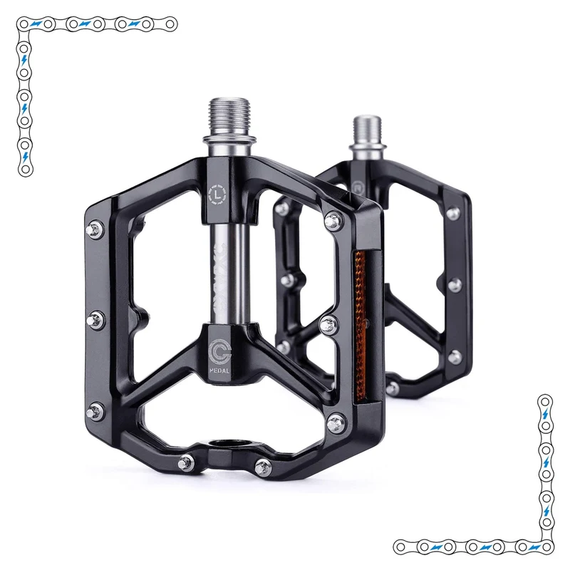 Pedals - Aluminum - Black