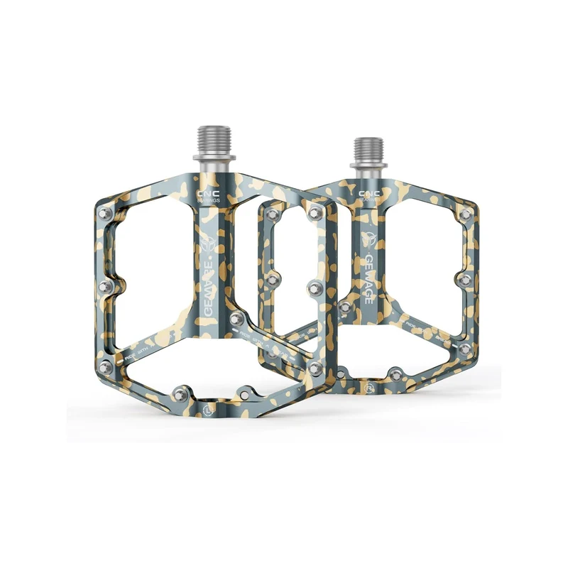 Pedals - Alloy - Yellow Camo