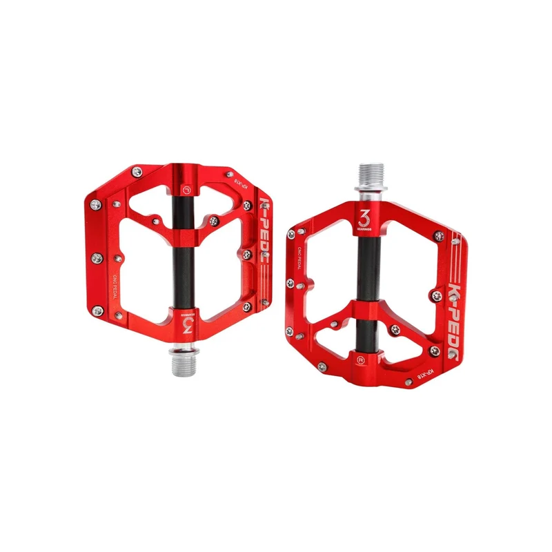 Pedals - Alloy - Red & Black