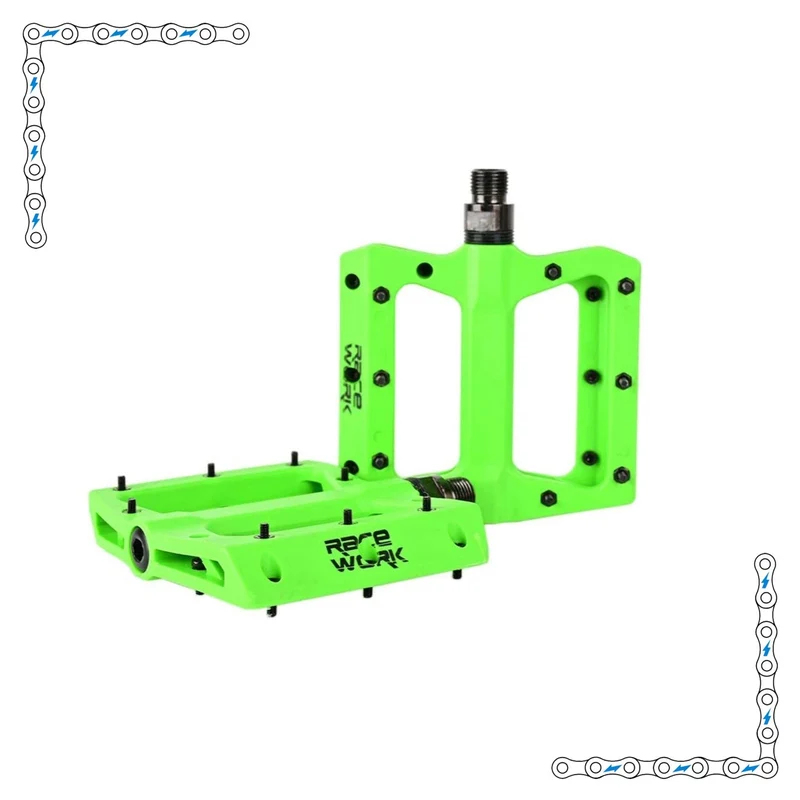 Pedals - Electric Green