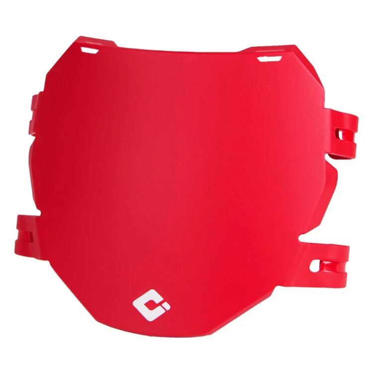 Number Plate - Red