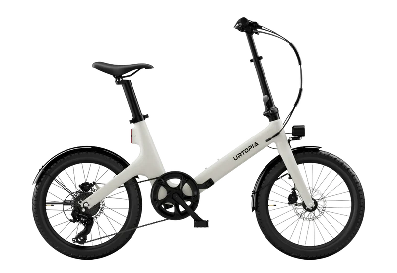 eBike Urtopia Carbon Fold Step-Thru - Creme - In a Box