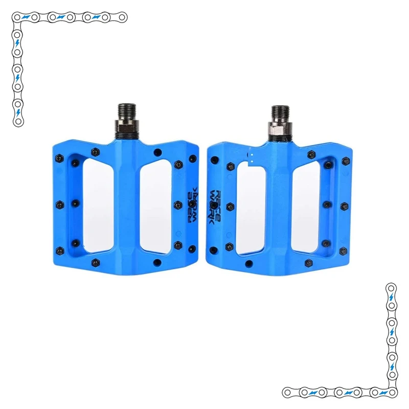 Pedals - Aluminum - Blue