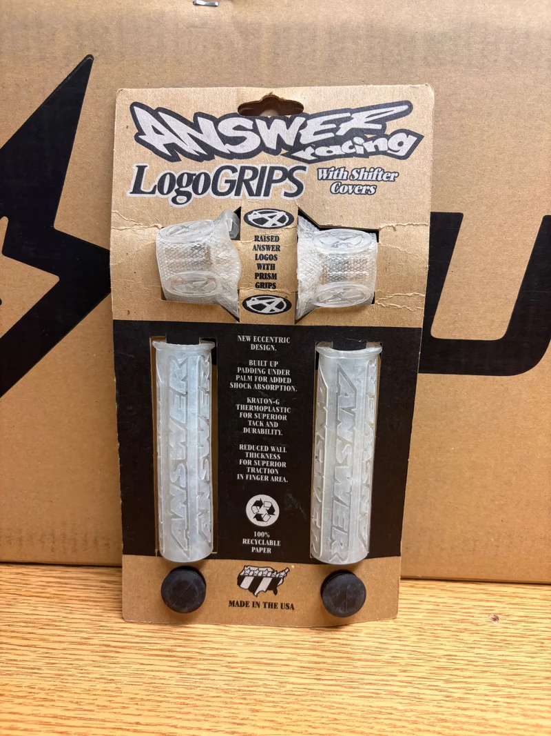 eBike Grips - Answer Racing - Clear