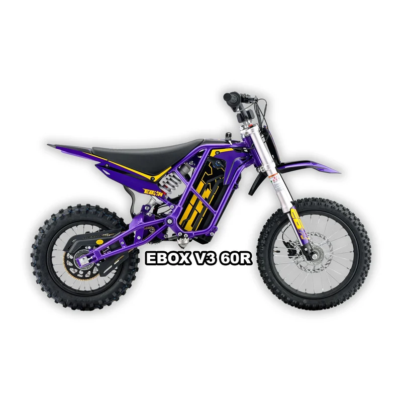 eMOTO Stomp Ebox V3 60R - Purple & Gold - In a Box
