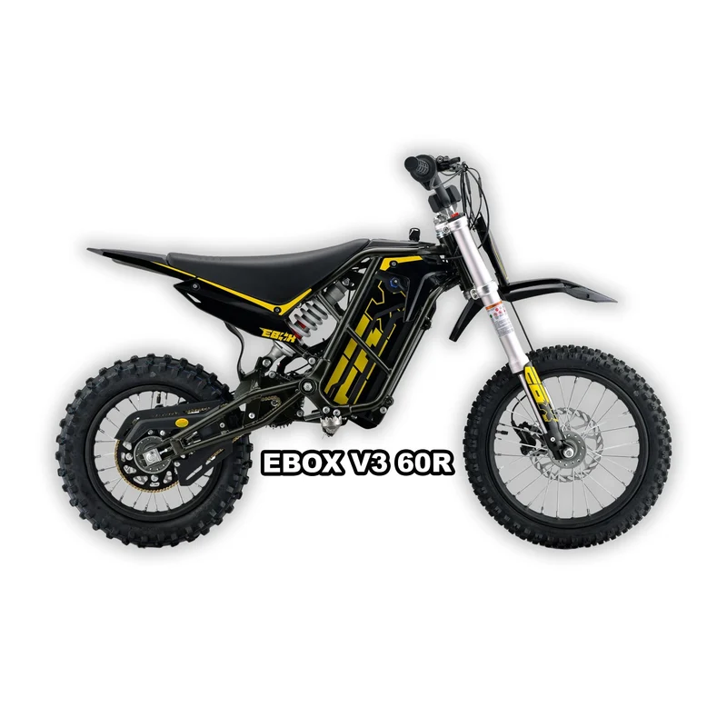 eMOTO Stomp Ebox V3 60R - Black & Gold - In a Box