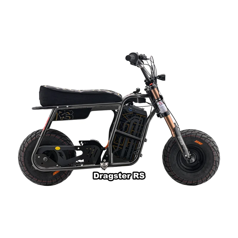 eMOTO Stomp Ebox Dragster RS - Black - In a Box