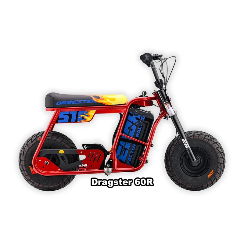 eMOTO Stomp Ebox Dragster 60R - Red - In a Box