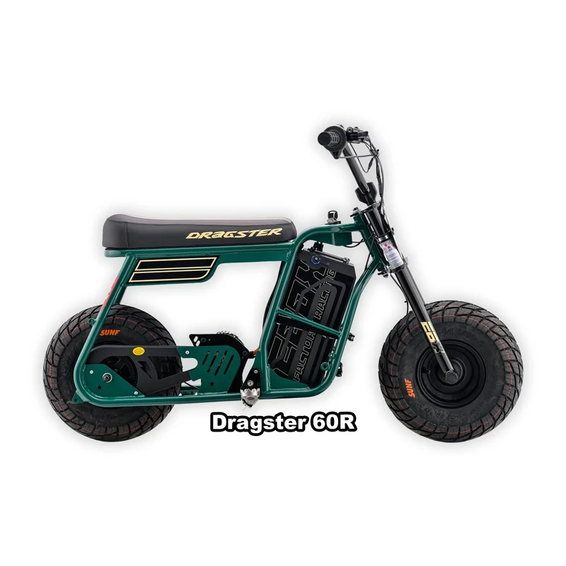 eMOTO Stomp Ebox Dragster 60R - Green - In a Box