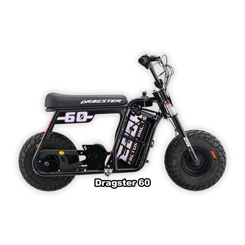 eMOTO Stomp Ebox Dragster 60 - Black - In a Box
