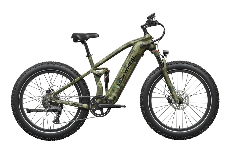eBike Mokwheel Obsidian - Step Over - Jungle Camo - In a Box
