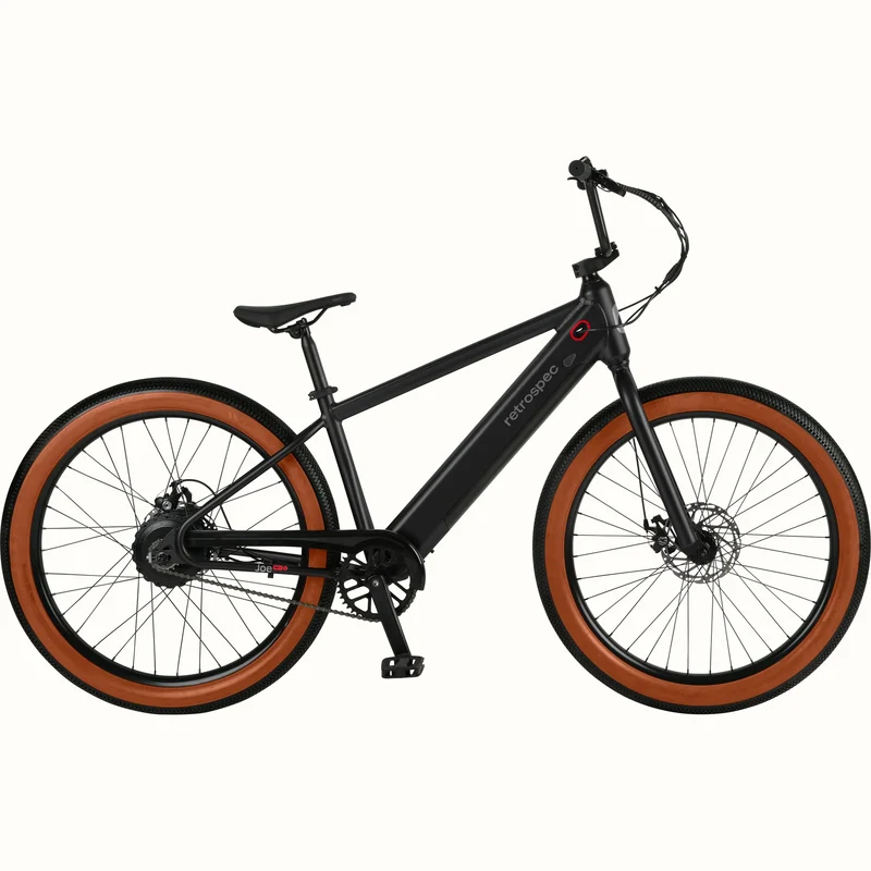 eBike Retrospec Joe Rev 2 BMX - Matte Black - In a Box