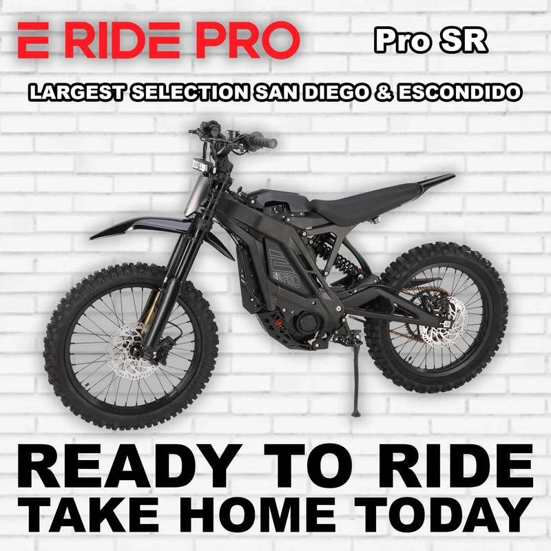 eMOTO Eride Pro SR - Black - In a Box