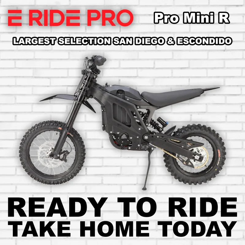 eMOTO Eride Mini R - Black - In a Box