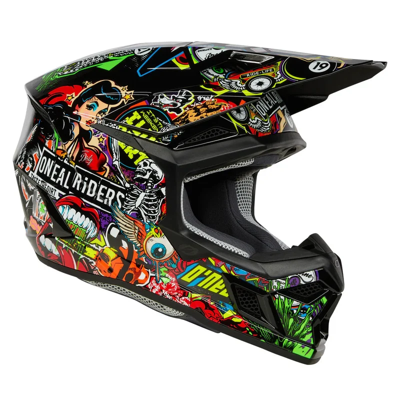Helmet - O'Neal 3 SRS - Crank Multi