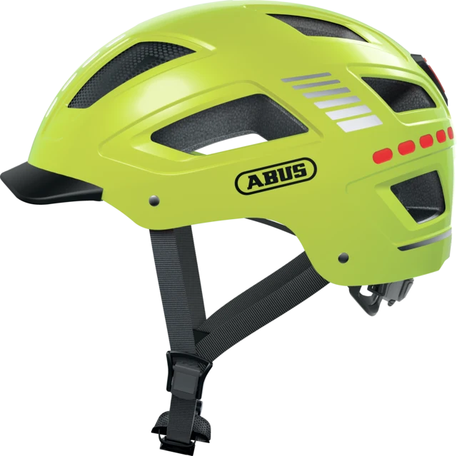 Helmet - Abus Hyban 2.0 LED - Yellow