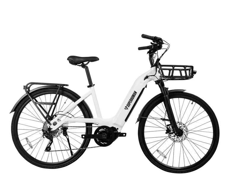 eBike Superhuman Moonrider - Gloss White - In a Box