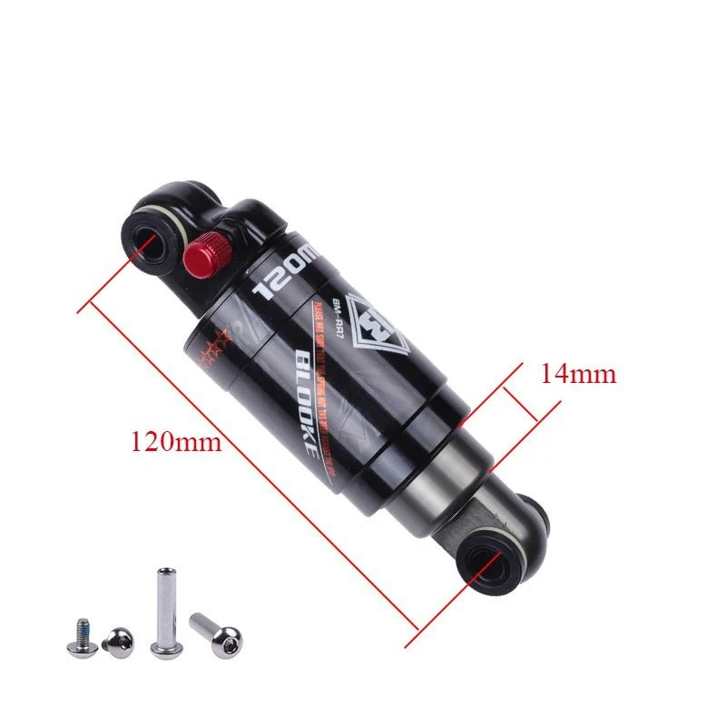 Bike Air Pressure Rear Shock Absorber 120/125/150/165/190mm
