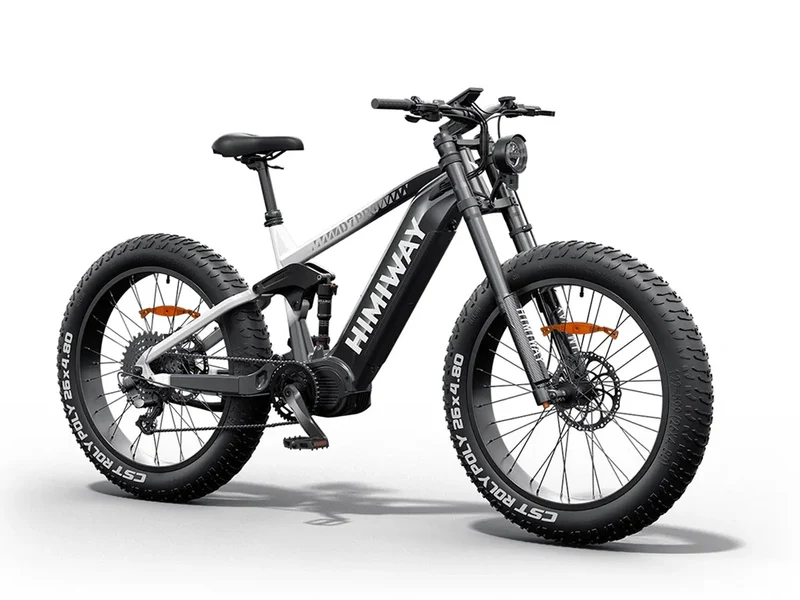 eBike Himiway D7 - Black & White Gradient - In a Box