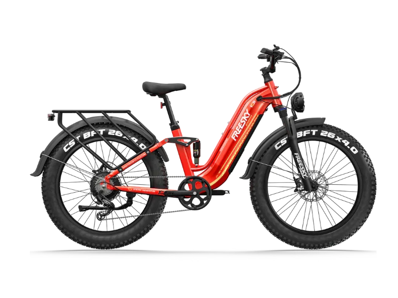 eBike Freesky Wild Cat Ultra A-340 - Red - In a Box - Pre-Order for End of June 2026