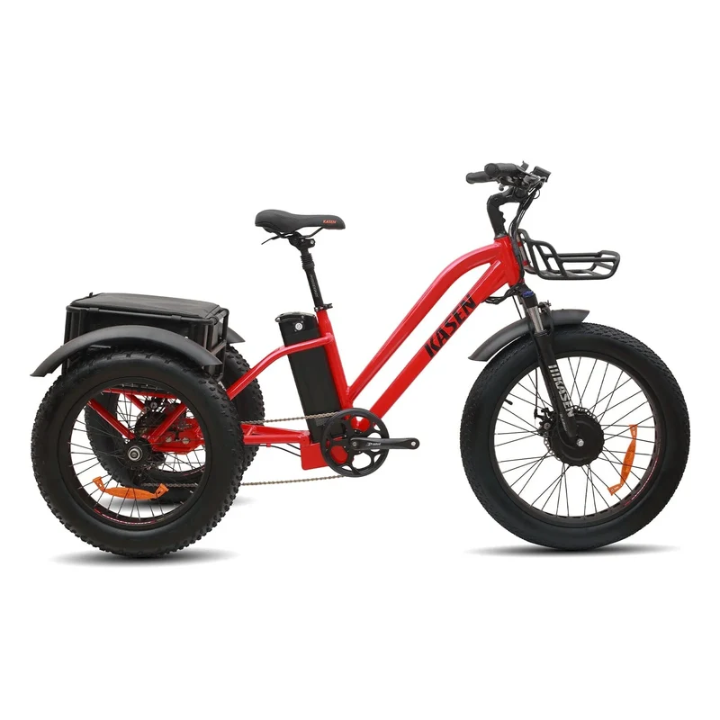 eBike Kasen Trike - Red - In a Box