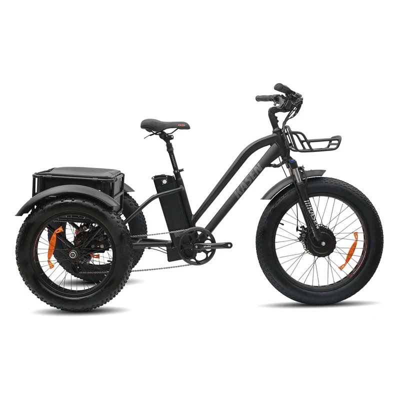 eBike Kasen Trike - Black - In a Box