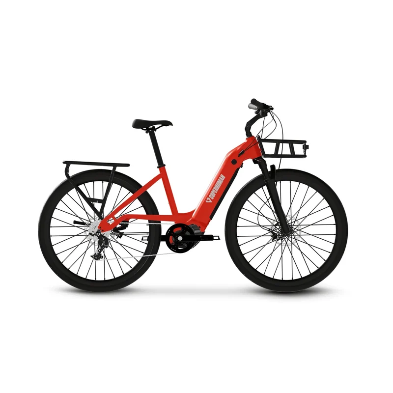 eBike Superhuman Moonrider - Rari Red - In a Box