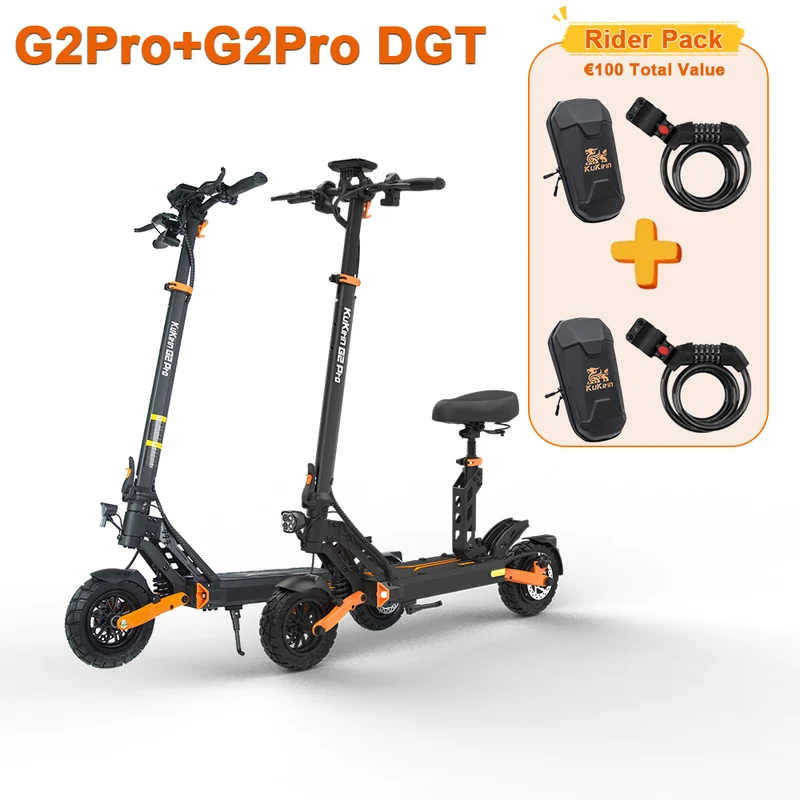 Pacchetto KuKirin G2 Pro per pendolari europei (standard + certificato DGT)