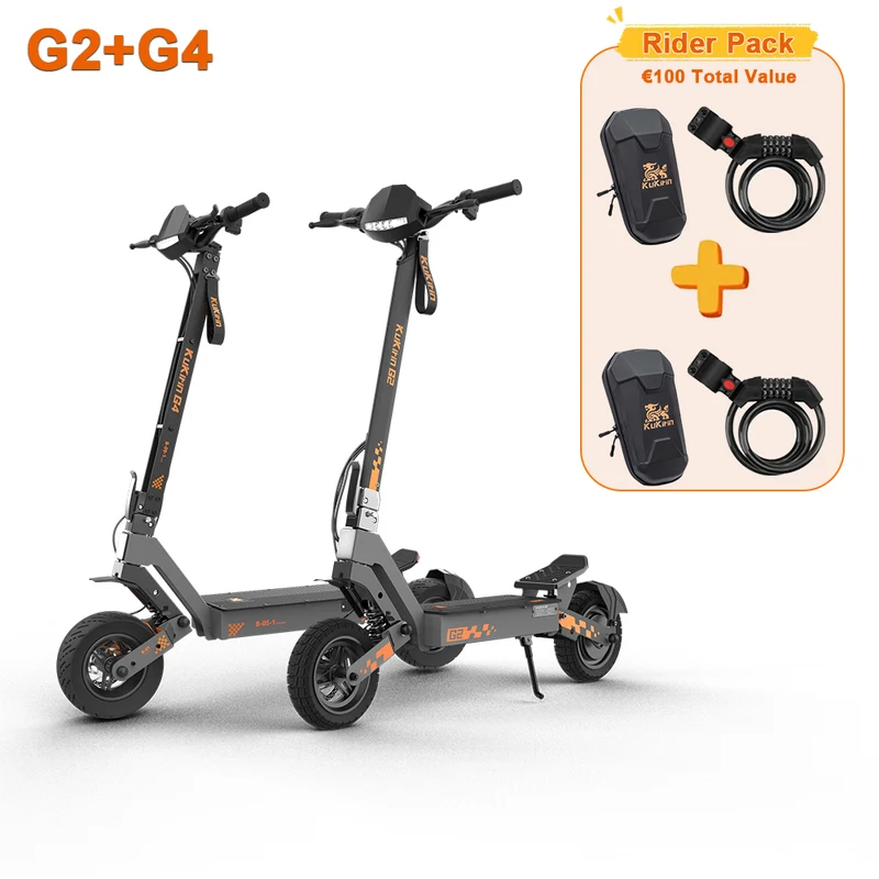 Kit di trasporto passeggeri KuKirin per due persone (G4 Off-Road + G2 Classic)