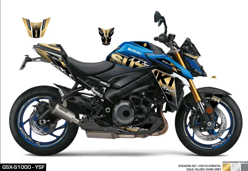 Kit Adesivi Tokyo Streets GSX-S1000