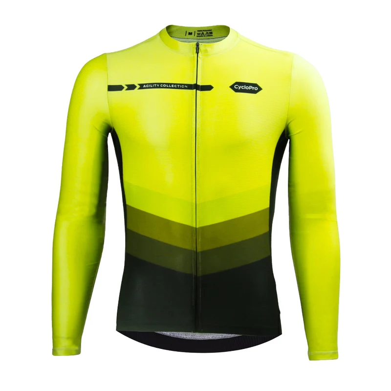 Maglia manica verde a metà stagione | Agilità